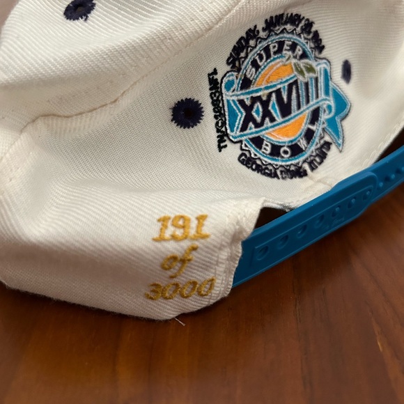 Vintage Buffalo Bills Dallas Cowboys 1994 Super Bowl XXVIII Hat - Picture 4 of 7